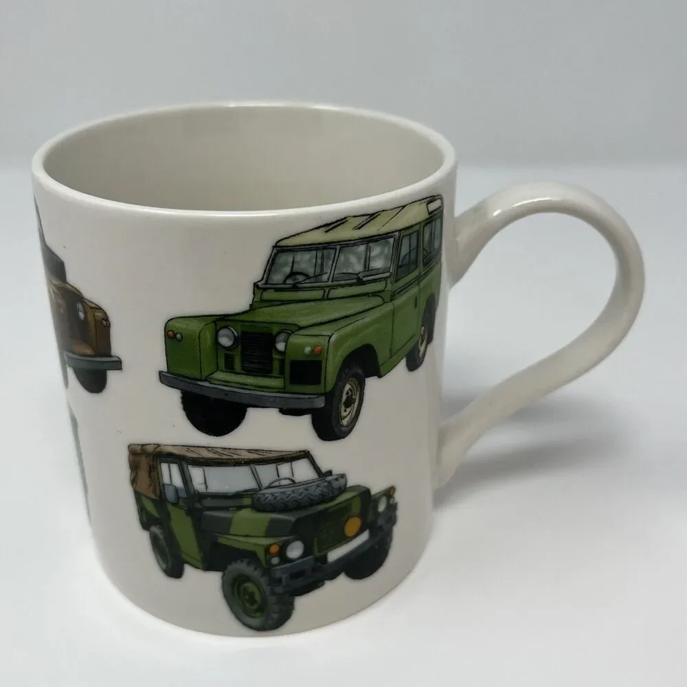 The Leonardo Collection Coffee Mug Cup 4 x 4 Landrover 4x4 Vintage Land Rover - Picture 3 of 6